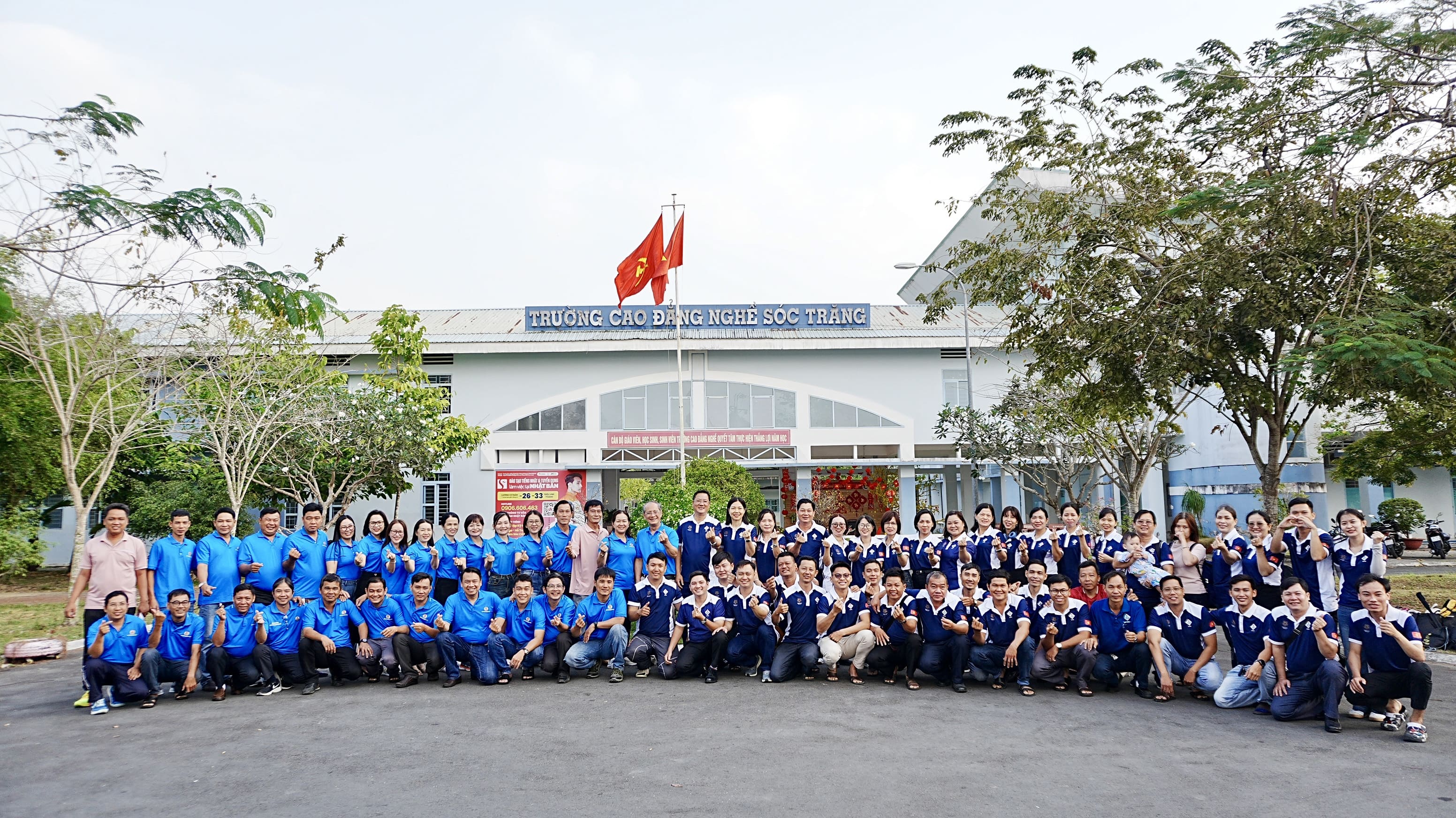 Trường tổ chức giao lưu thể thao với Trường Cao đẳng Nghề Cần Thơ chào mừng kỷ niệm 96 năm Ngày thành lập Đảng Cộng sản Việt Nam(03/02/1930 - 03/02/2026) và mừng Xuân Bính Ngọ 2026