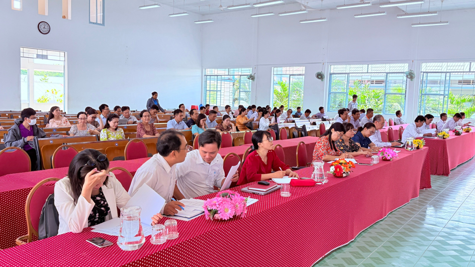 Hội nghị sơ kết học kỳ 1 năm học 2025-2026